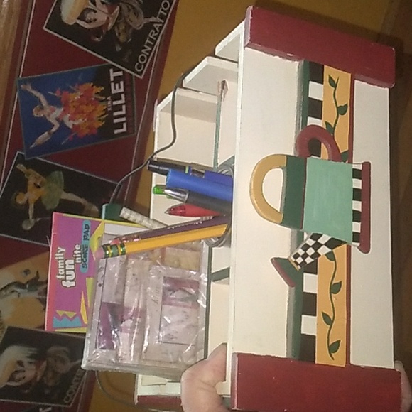 💐 Pencil Caddy Debbie Mumm Watering Can Organizer - Picture 1 of 16